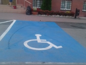 stanowisko dla niepełnosprawnych w Gdowie